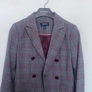 prich plaid jacket